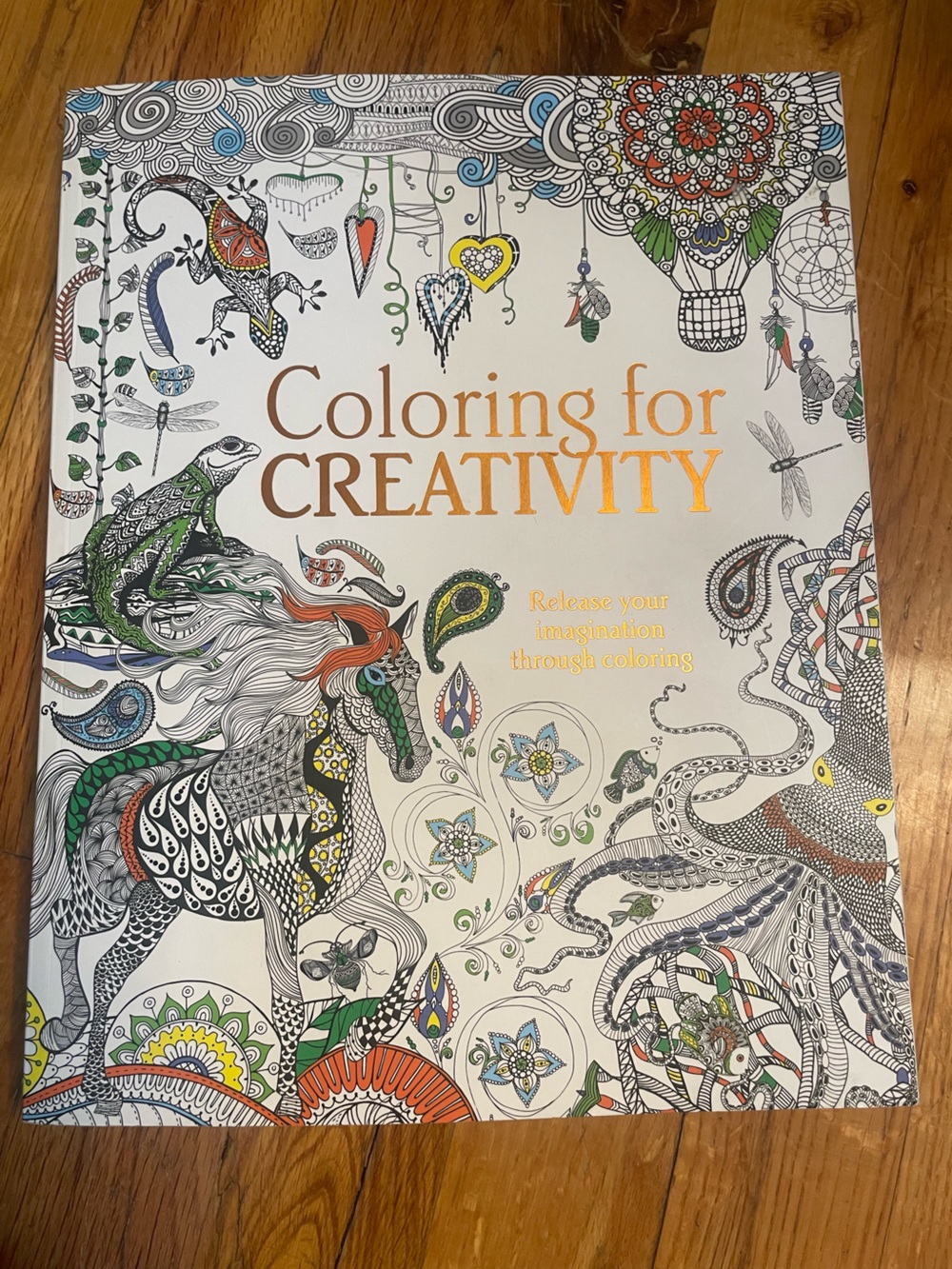 Coloring for Creativity Adult Coloring Book NEW